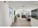 Spacious living room with sectional sofa and large TV at 1409 E Harvest Rd, San Tan Valley, AZ 85140
