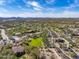 Aerial view of community pool and surrounding area at 18391 N 97Th Pl, Scottsdale, AZ 85255
