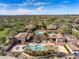 Resort-style community pool with expansive sundeck at 18391 N 97Th Pl, Scottsdale, AZ 85255