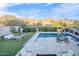 Relaxing pool and spa area with mountain views at 18391 N 97Th Pl, Scottsdale, AZ 85255