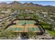 Well-maintained tennis and pickleball courts at 18391 N 97Th Pl, Scottsdale, AZ 85255