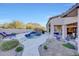Stunning pool and spa with mountain backdrop at 26475 N 106Th Way, Scottsdale, AZ 85255