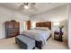 Spacious bedroom with a king-size bed and ample closet space at 3172 S Mulberry Ct, Gold Canyon, AZ 85118