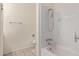 Bathroom with bathtub and shower at 3801 W Mercer Ln, Phoenix, AZ 85029