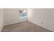 Bedroom with carpet and a view of the pool at 3801 W Mercer Ln, Phoenix, AZ 85029