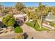 Aerial view showcasing a charming house with a spacious yard and desirable neighborhood at 5131 N 18Th St, Phoenix, AZ 85016