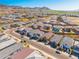 Aerial view of neighborhood near mountains at 5323 W Chuck Box Rd, Laveen, AZ 85339