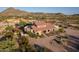 Aerial view of a large house on a spacious lot at 8945 N Cordoniz Ln, Casa Grande, AZ 85194