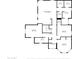 Detailed floor plan showcasing the layout of the home's upper level at 12015 S Tuzigoot Dr, Phoenix, AZ 85044