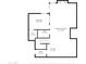 Detailed floor plan showcasing the layout of the home's basement at 12015 S Tuzigoot Dr, Phoenix, AZ 85044
