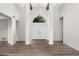 Spacious entryway with high ceilings and hardwood floors at 12286 N 86Th Pl, Scottsdale, AZ 85260