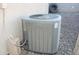 Air conditioning unit located in the backyard at 13915 N 132Nd Ln, Surprise, AZ 85379
