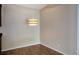 Small dining area with hardwood floors and pendant light at 14145 N 92Nd St # 1052, Scottsdale, AZ 85260