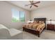 Spacious bedroom with a comfortable bed and ample natural light at 14815 N Fountain Hills Blvd # 201, Fountain Hills, AZ 85268