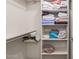 Well-organized closet with ample shelving and hanging space at 14815 N Fountain Hills Blvd # 201, Fountain Hills, AZ 85268