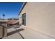 Private rooftop deck with sliding glass door access at 14971 W Desert Hills Dr, Surprise, AZ 85379