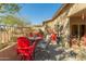 Outdoor patio with seating for relaxing and entertaining at 1840 S Vista Rd, Apache Junction, AZ 85119