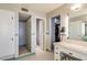 Bathroom with a shower, toilet and a vanity at 245 W Berridge Ln, Phoenix, AZ 85013