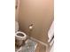 Simple bathroom with toilet, rug, and towel at 29316 N Lone Pine Ln, Rio Verde, AZ 85263