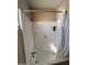 Clean bathroom with shower/tub combo and built-in shelving at 29316 N Lone Pine Ln, Rio Verde, AZ 85263
