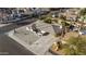 Aerial view of the house and yard from the street at 3046 W Palmaire Ave, Phoenix, AZ 85051