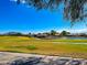 Scenic golf course with a view of the community, water features and the beautiful mountain backdrop at 5028 S Peachwood Dr, Gilbert, AZ 85298