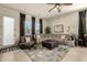 Bright living room with cozy sectional sofa and large windows at 6202 E Mckellips Rd # 91, Mesa, AZ 85215