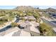 Single-story home with tile roof and mountain views at 7287 E Sunset Sky Cir, Scottsdale, AZ 85266