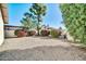 Landscaped backyard with gravel at 7357 W Canterbury Dr, Peoria, AZ 85345
