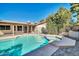 Inviting sparkling pool with spa at 7357 W Canterbury Dr, Peoria, AZ 85345