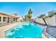 Relaxing blue pool and spa at 7357 W Canterbury Dr, Peoria, AZ 85345