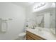 Bathroom with vanity, toilet, and mirror at 11360 E Keats Ave # 78, Mesa, AZ 85209
