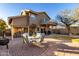 Spacious backyard with patio and seating area, perfect for outdoor entertaining at 1212 E Butler Dr, Chandler, AZ 85225