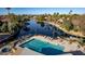 Community pool and spa with lake view at 1212 E Butler Dr, Chandler, AZ 85225