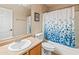 Clean bathroom with shower/tub and updated vanity at 18611 N 22Nd St # 2, Phoenix, AZ 85024