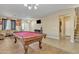 Game room with pool table, showcasing a spacious and fun atmosphere at 1923 N Cocoa Ct, Casa Grande, AZ 85122