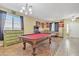 Game room featuring a pool table and ample space for entertainment at 1923 N Cocoa Ct, Casa Grande, AZ 85122