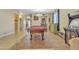 Game room featuring a pool table, arcade game, and built-in shelving at 1923 N Cocoa Ct, Casa Grande, AZ 85122