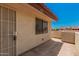 Private balcony with door access and views of surrounding area at 2020 W Union Hills Dr # 201, Phoenix, AZ 85027