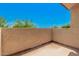 Private balcony with view of neighborhood and clear sky at 2020 W Union Hills Dr # 201, Phoenix, AZ 85027