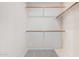 Large closet with double hanging rods and shelving for storage at 2020 W Union Hills Dr # 201, Phoenix, AZ 85027