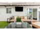Relaxing outdoor patio with seating area and shade at 2230 N 87Th Ter, Scottsdale, AZ 85257