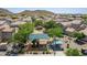 Community playground and neighborhood homes overview at 5512 W Cavedale Dr, Phoenix, AZ 85083