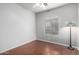 Bright bedroom with wood floors and a window at 5512 W Cavedale Dr, Phoenix, AZ 85083