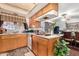 Kitchen boasts a breakfast bar and views to dining area at 6654 N 43Rd Ave, Glendale, AZ 85301