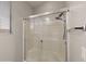 Clean shower with glass enclosure at 6703 W Linda Ln, Chandler, AZ 85226