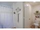 Small bathroom with toilet and shower/tub combo at 802 W Jardin Dr, Casa Grande, AZ 85122