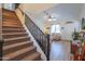 Carpeted staircase leading to upper level at 802 W Jardin Dr, Casa Grande, AZ 85122