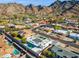 Modern home with solar panels and mountain views at 9626 N 17Th Pl, Phoenix, AZ 85020
