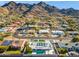 Modern home with solar panels and mountain views at 9626 N 17Th Pl, Phoenix, AZ 85020
